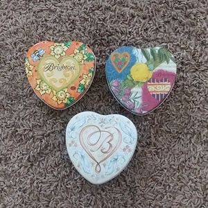 Brighton Tin Heart Boxes